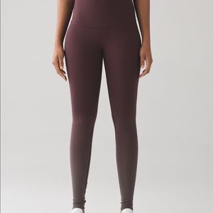 Lululemon Ombré HR Wunder Under Leggings